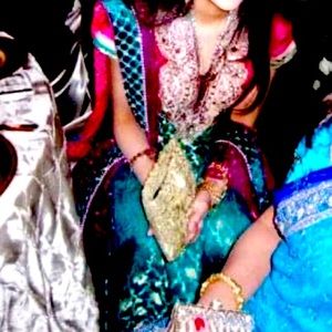 Mehndi valima or special occasion wedding event indian Pakistani designer dress